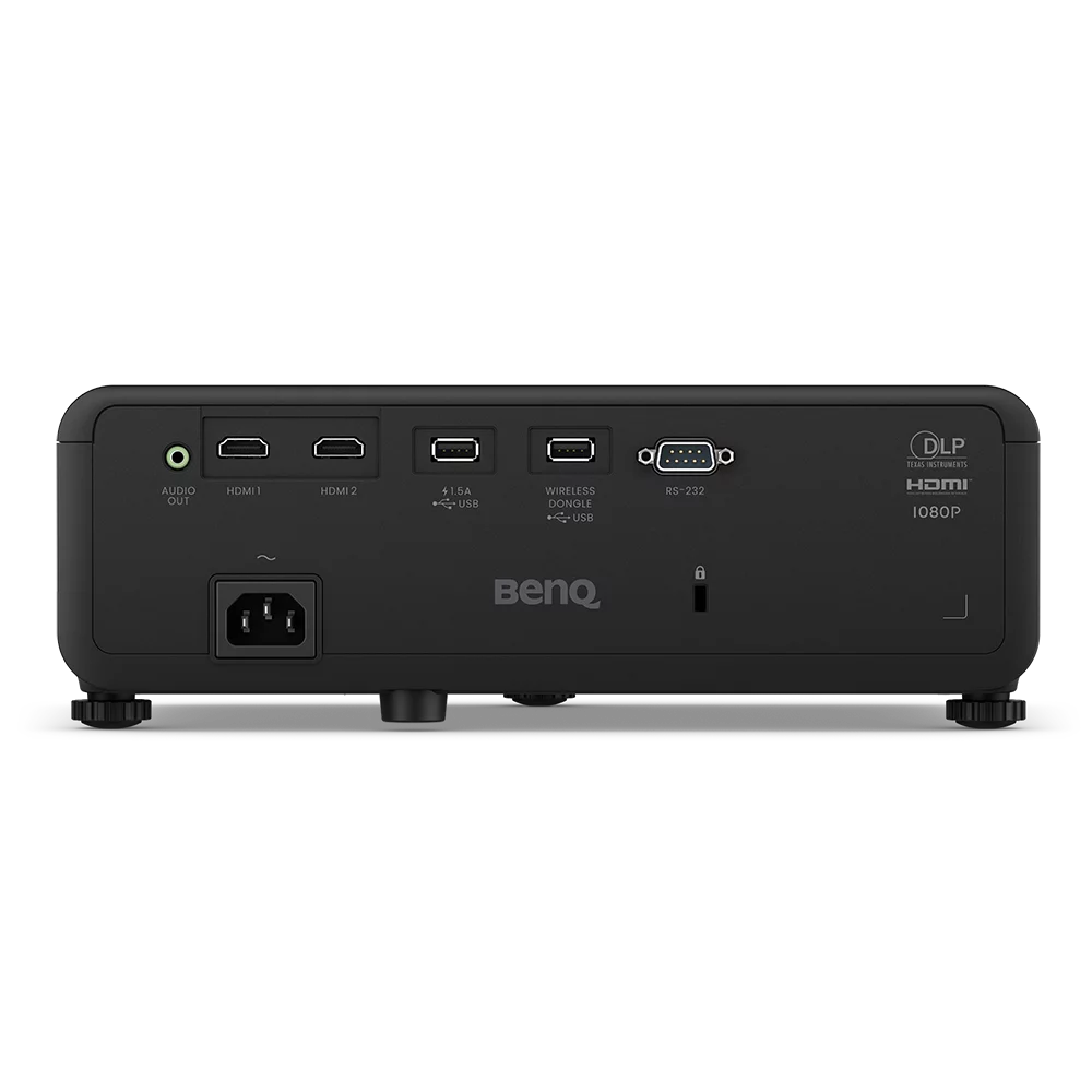 BenQ LH600ST 2500 Lumen 1080p LED Projector Back View